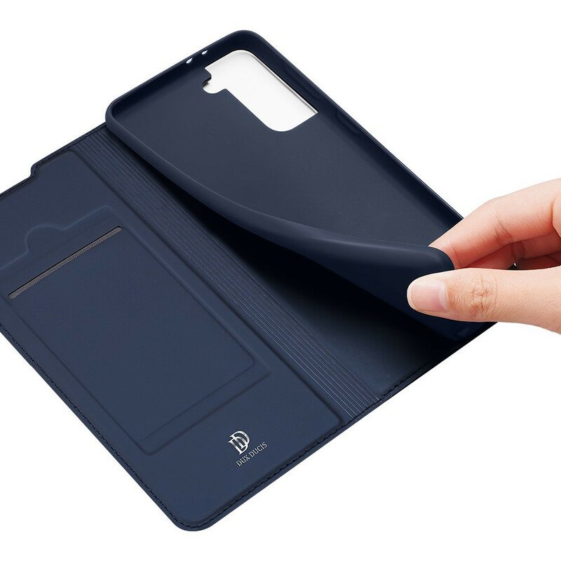 Beskyttelse Deksel Til Samsung Galaxy S21 Plus 5G Folio Deksel Skin Pro Dux Ducis