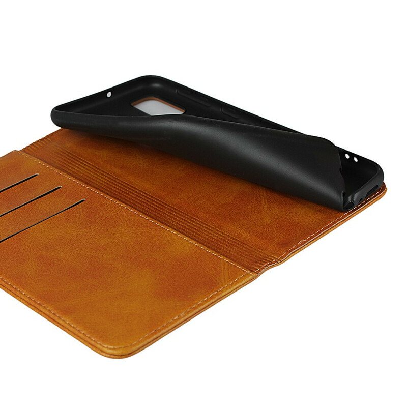 Beskyttelse Deksel Til Samsung Galaxy M21 Folio Deksel Elegance Split Leather