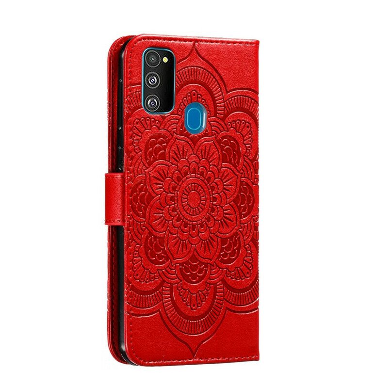 Folio Deksel Til Samsung Galaxy M21 Full Mandala