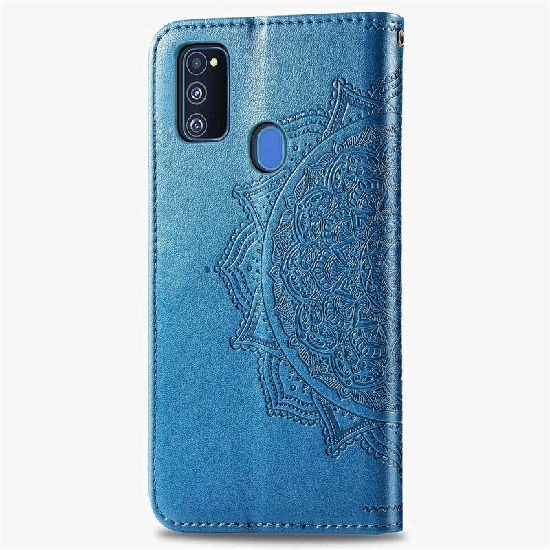 Folio Deksel Til Samsung Galaxy M21 Mandala Middelalder