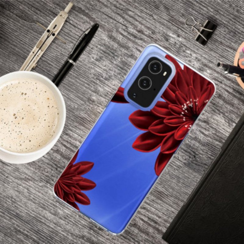 Deksel Til OnePlus 9 Ville Blomster