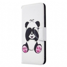 Folio Deksel Til Samsung Galaxy M11 Panda Moro
