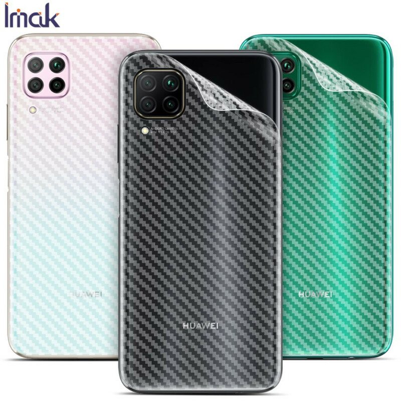 Bakre Film For Huawei P40 Lite Style Carbon Imak