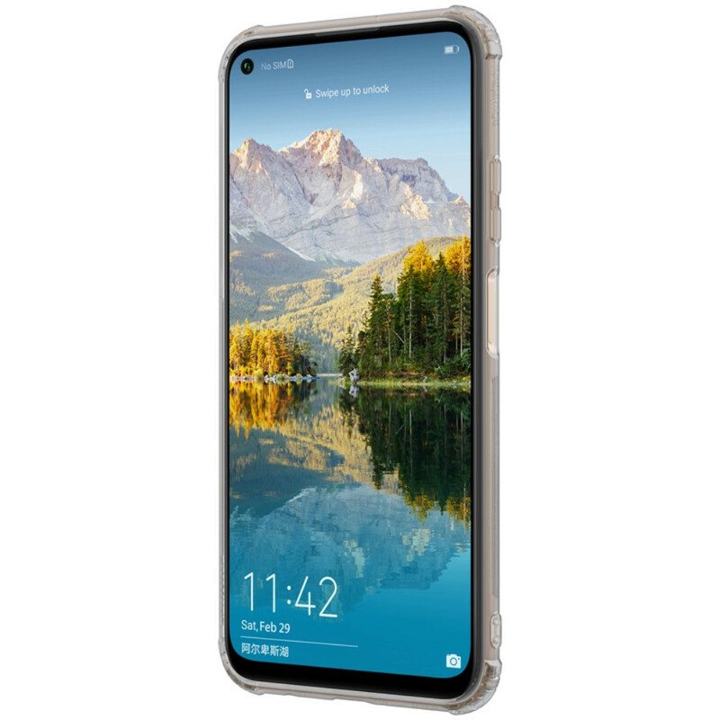 Deksel Til Huawei P40 Lite Forsterket Transparent Nillkin