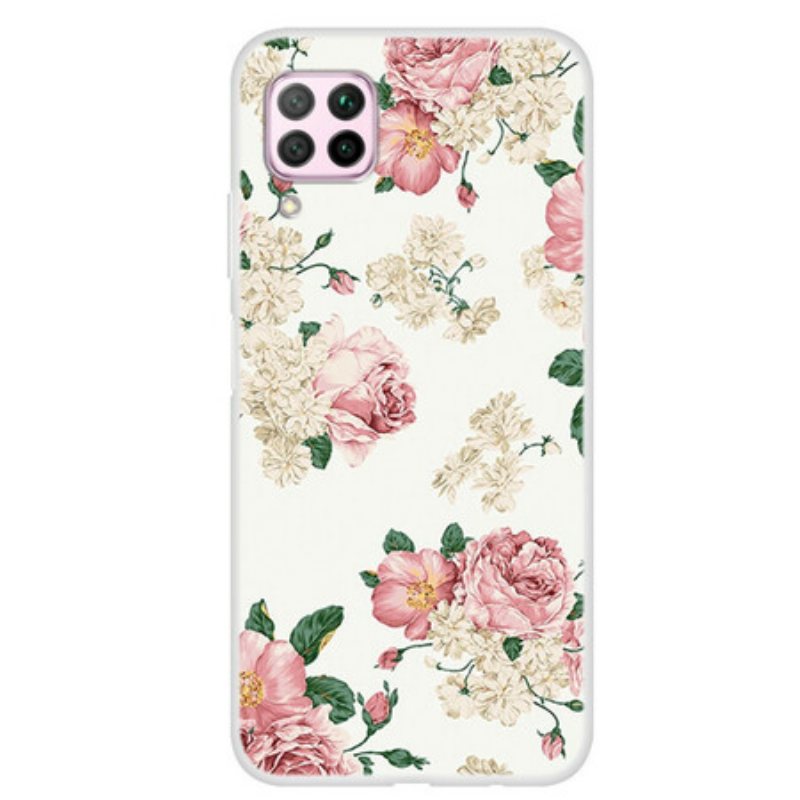 Deksel Til Huawei P40 Lite Liberty Blomster