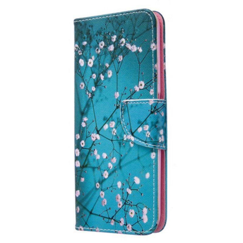 Folio Deksel Til Huawei P40 Lite Blossom Tree