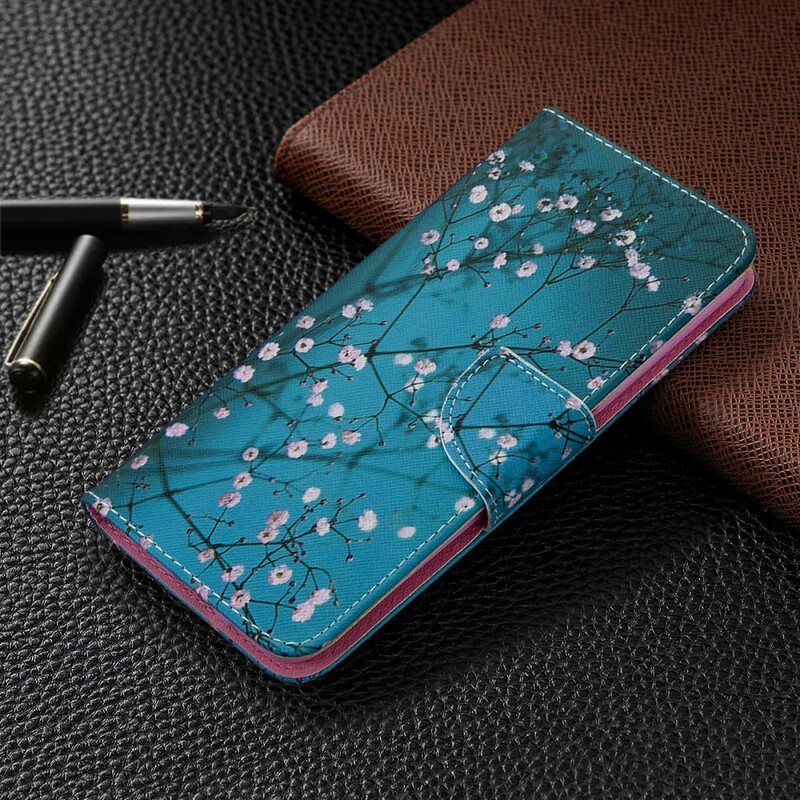 Folio Deksel Til Huawei P40 Lite Blossom Tree