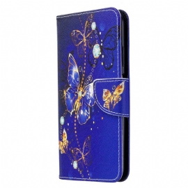 Folio Deksel Til Huawei P40 Lite Butterflies Kings