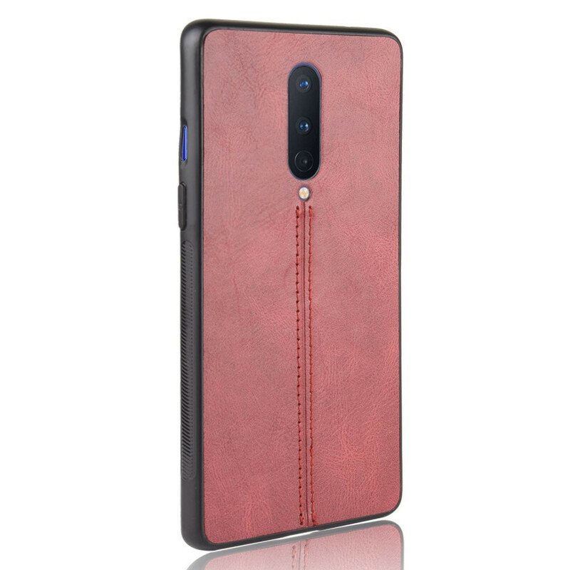 Mobildeksel Til OnePlus 8 Couture Skinneffekt