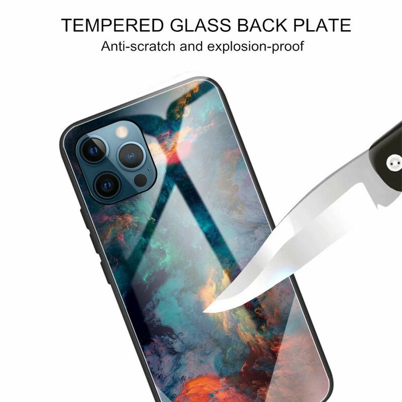 Deksel Til iPhone 13 Pro Himmelherdet Glass