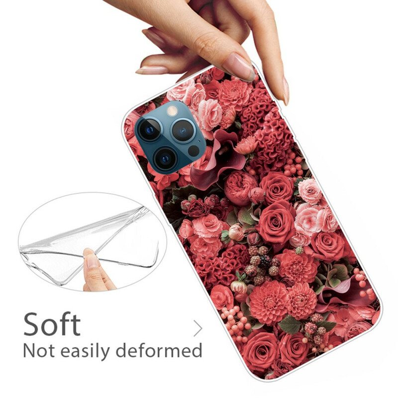 Deksel Til iPhone 13 Pro Intense Blomster