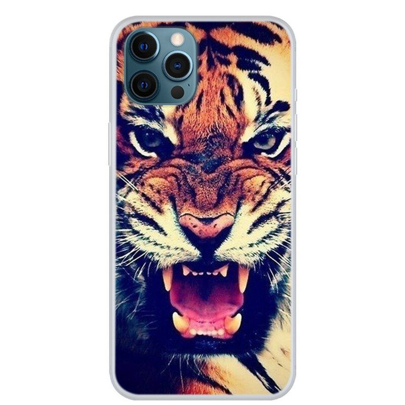 Deksel Til iPhone 13 Pro Tiger Foran