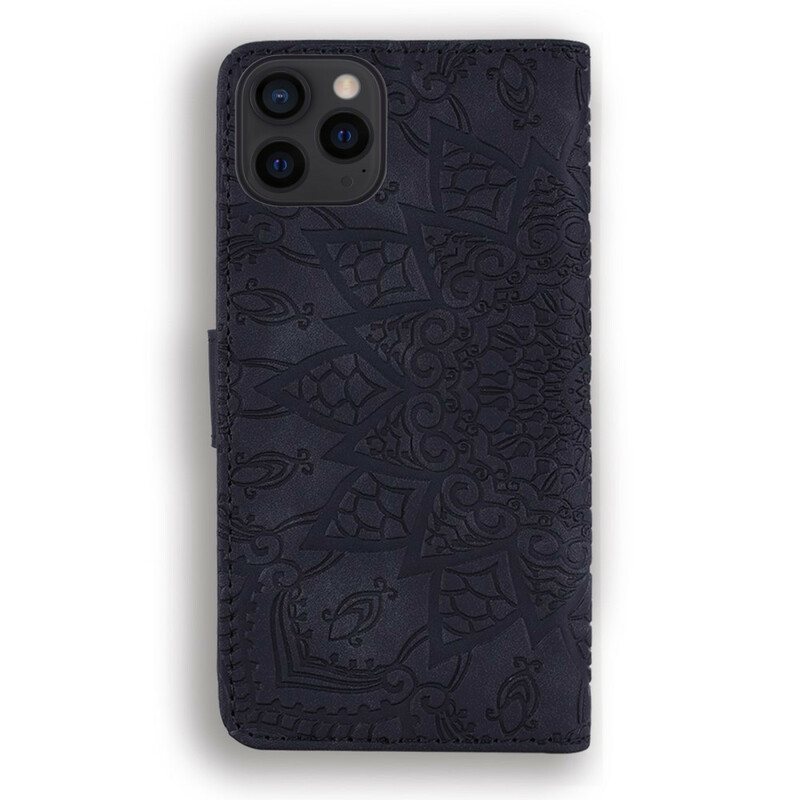 Lærdeksel Til iPhone 13 Pro Barokk-mandala