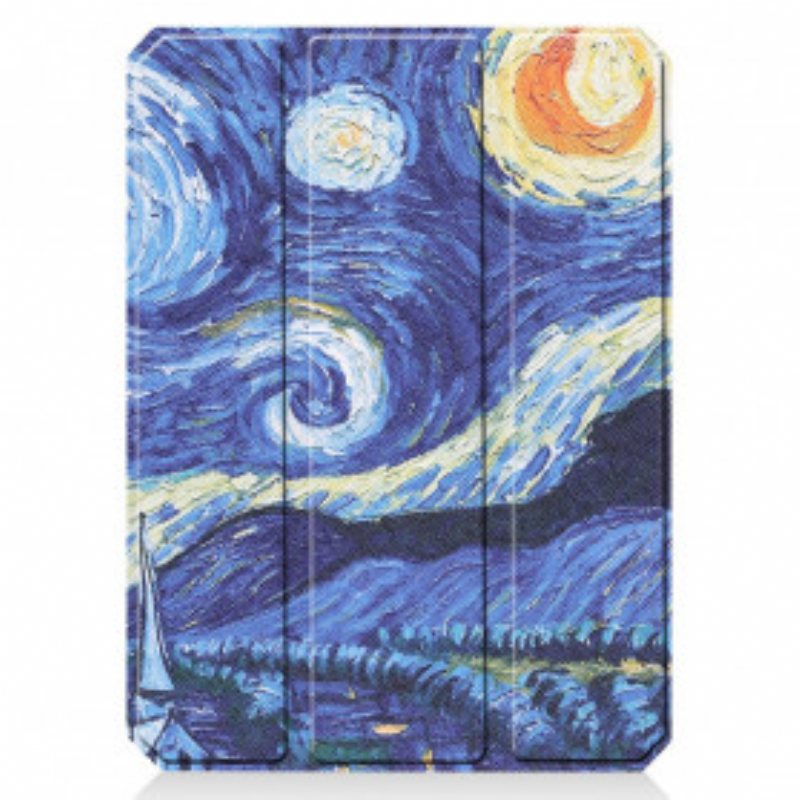 Beskyttelse Deksel Til iPad Mini 6 (2021) Starry Night Penneholder