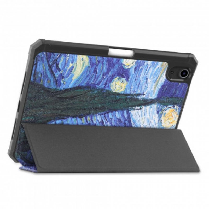 Beskyttelse Deksel Til iPad Mini 6 (2021) Starry Night Penneholder