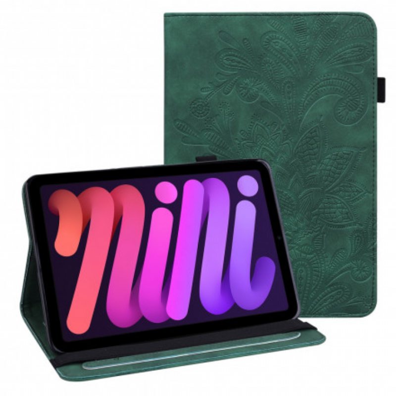 Etui Til iPad Mini 6 (2021) Blomsterdesign