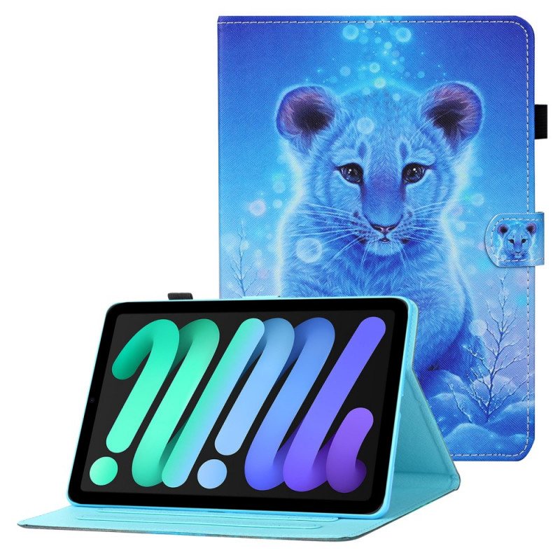 Folio Deksel Til iPad Mini 6 (2021) Baby Tiger