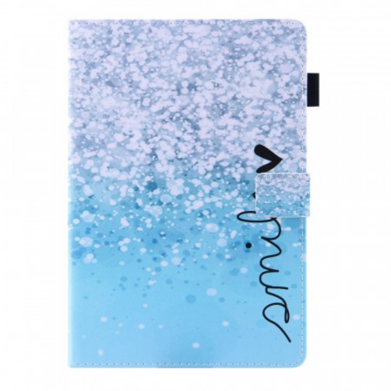 Folio Deksel Til iPad Mini 6 (2021) Glitter Smil