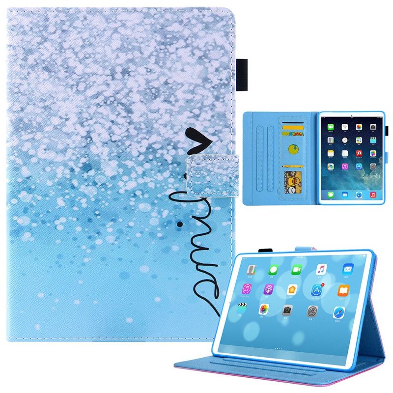 Folio Deksel Til iPad Mini 6 (2021) Glitter Smil