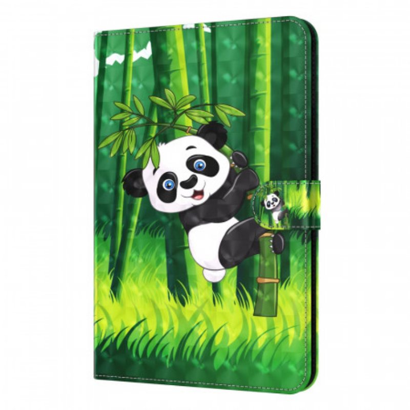 Lærdeksel Til iPad Mini 6 (2021) Lys Spot Panda