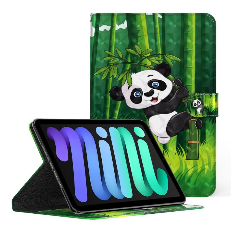 Lærdeksel Til iPad Mini 6 (2021) Lys Spot Panda