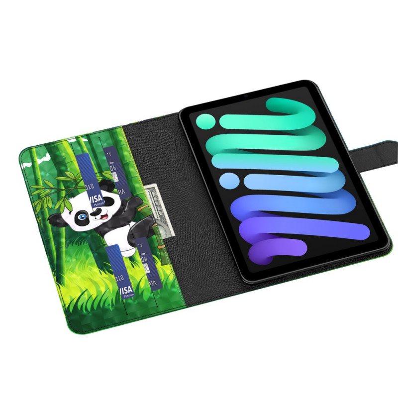 Lærdeksel Til iPad Mini 6 (2021) Lys Spot Panda