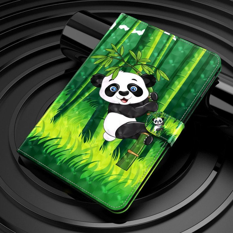 Lærdeksel Til iPad Mini 6 (2021) Lys Spot Panda