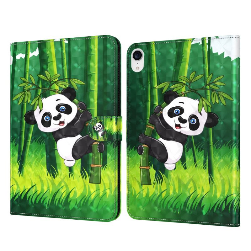 Lærdeksel Til iPad Mini 6 (2021) Lys Spot Panda