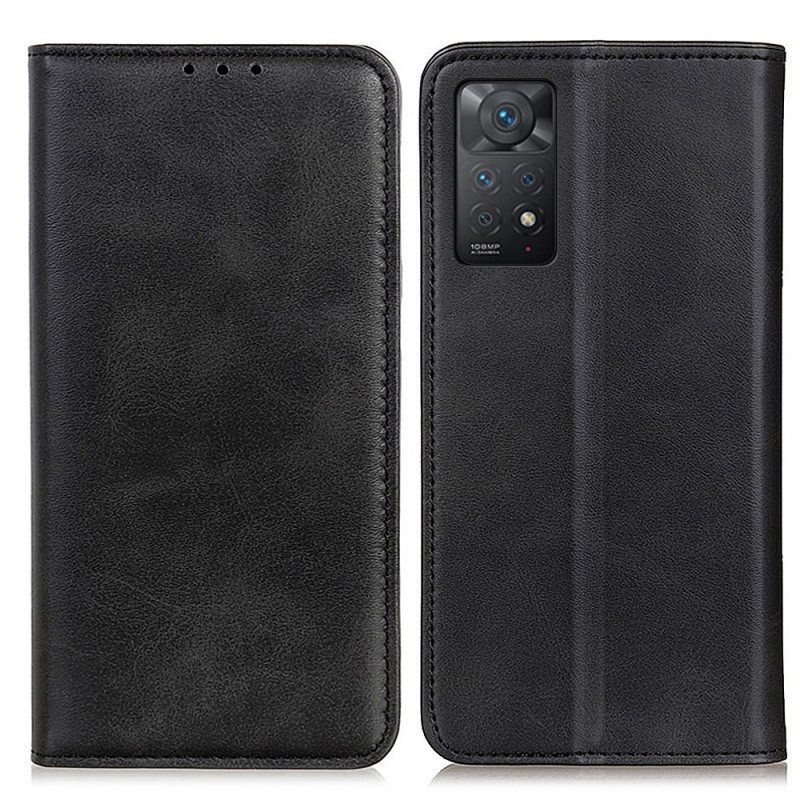 Beskyttelse Deksel Til Xiaomi Redmi Note 11 Pro / 11 Pro 5G Folio Deksel Elegance Split Leather