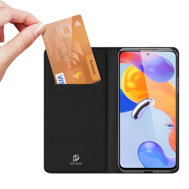 Beskyttelse Deksel Til Xiaomi Redmi Note 11 Pro / 11 Pro 5G Folio Deksel Skin Pro Dux Ducis