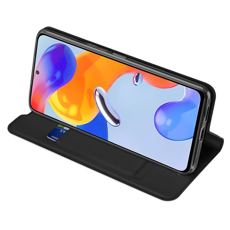 Beskyttelse Deksel Til Xiaomi Redmi Note 11 Pro / 11 Pro 5G Folio Deksel Skin Pro Dux Ducis