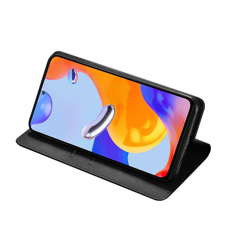 Beskyttelse Deksel Til Xiaomi Redmi Note 11 Pro / 11 Pro 5G Folio Deksel Skin-touch-design