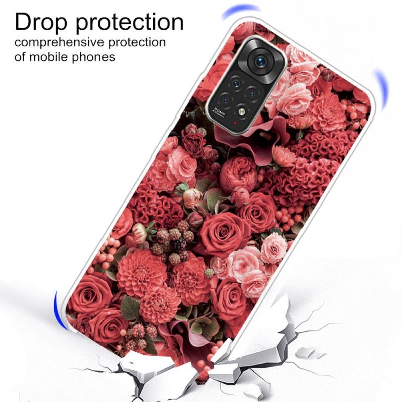 Deksel Til Xiaomi Redmi Note 11 Pro / 11 Pro 5G Intense Blomster