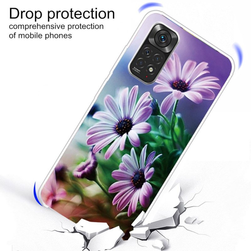 Mobildeksel Til Xiaomi Redmi Note 11 Pro / 11 Pro 5G Realistiske Blomster