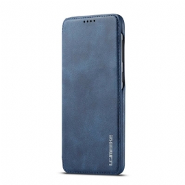 Beskyttelse Deksel Til Samsung Galaxy A30 Folio Deksel Lc.imeeke Skinneffekt