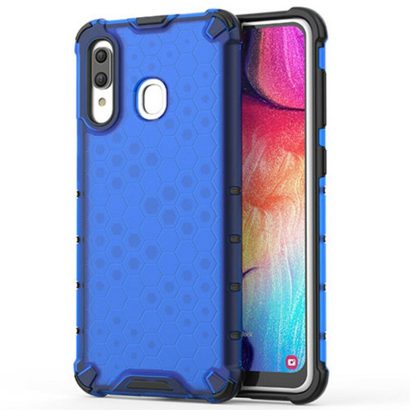 Deksel Til Samsung Galaxy A30 Honeycomb Stil