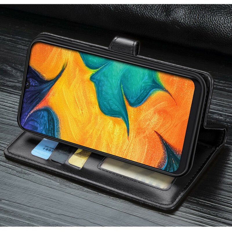 Folio Deksel Til Samsung Galaxy A30 Style Leather Business