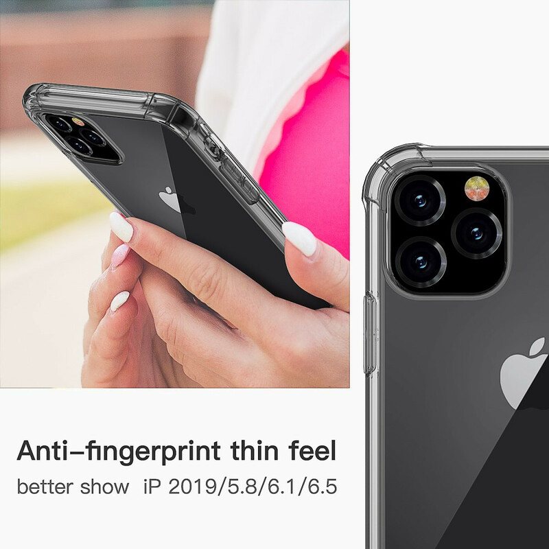 Deksel Til iPhone 11 Gjennomsiktig Leeu-design