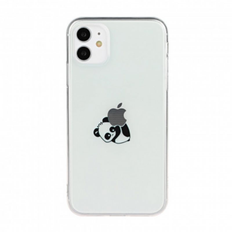 Deksel Til iPhone 11 Panda-logospill