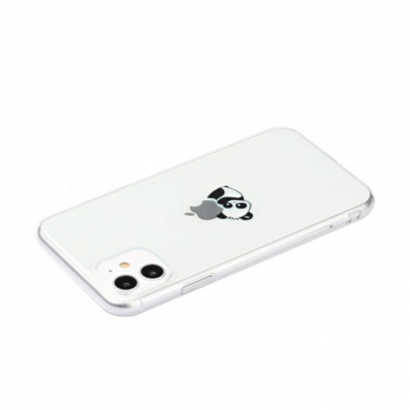 Deksel Til iPhone 11 Panda-logospill