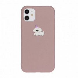 Deksel Til iPhone 11 Silikonlogo Animal Fun