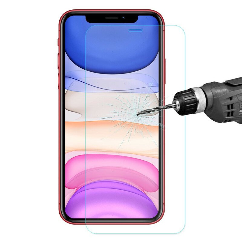 Skjermbeskytter I Herdet Glass Til iPhone Xr / 11 Enkay