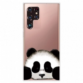 Deksel Til Samsung Galaxy S22 Ultra 5G Sømløs Panda