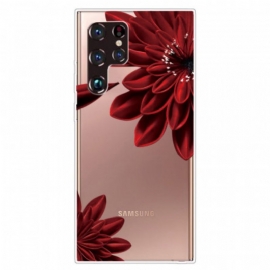 Deksel Til Samsung Galaxy S22 Ultra 5G Ville Blomster