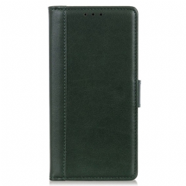 Folio Deksel Til Samsung Galaxy S22 Ultra 5G Stil Leather Elegance