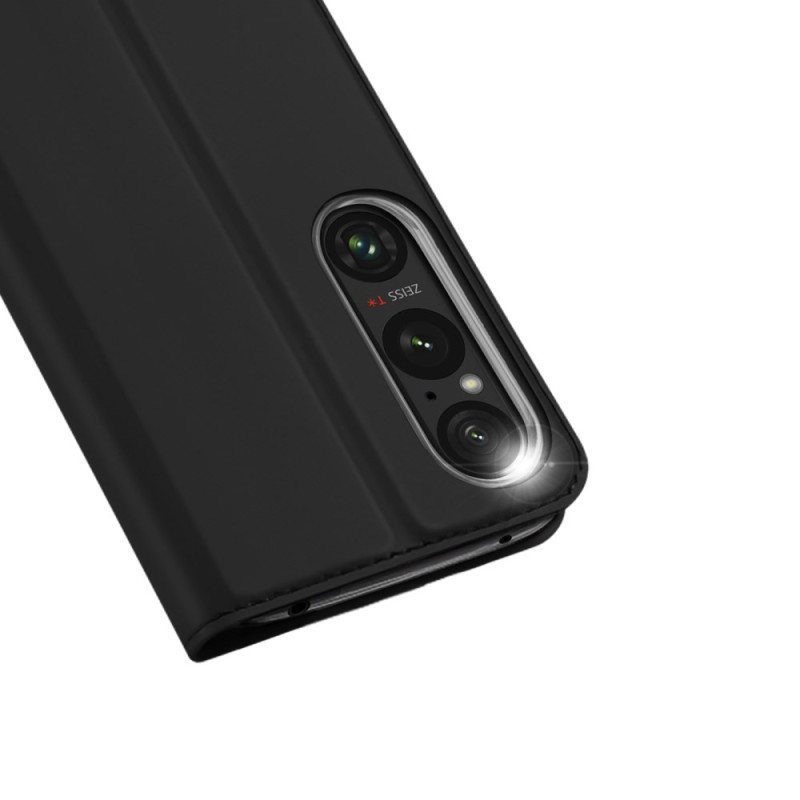 Folio Deksel Lær Sony Xperia 1 Vi Mobildeksel Skin Pro Series Dux Ducis