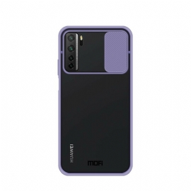 Deksel Til Huawei P40 Lite 5G Camshield Fargede Kanter Mofi