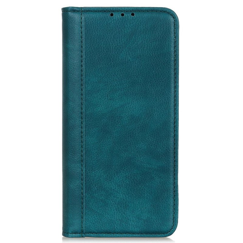 Beskyttelse Deksel Til Huawei Nova 9 Folio Deksel Elegance Split Litchi Leather