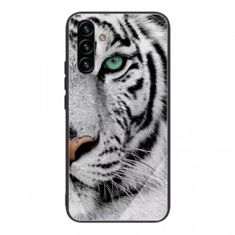 Deksel Til Samsung Galaxy A13 5G / A04s Tiger Herdet Glass