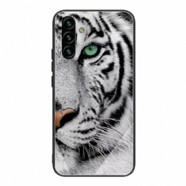 Deksel Til Samsung Galaxy A13 5G / A04s Tiger Herdet Glass